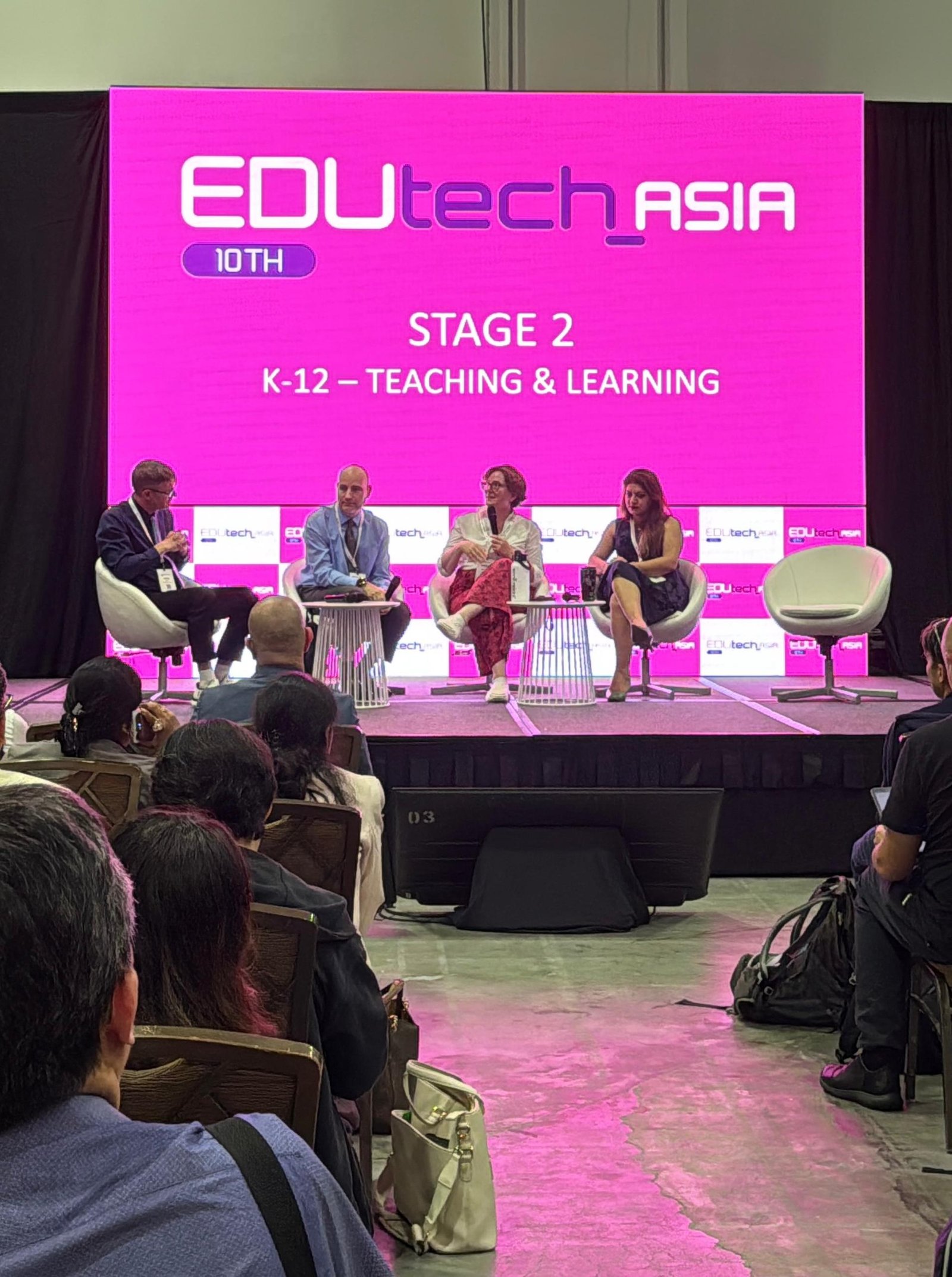 EduTech Asia panel discussion with educational leaders