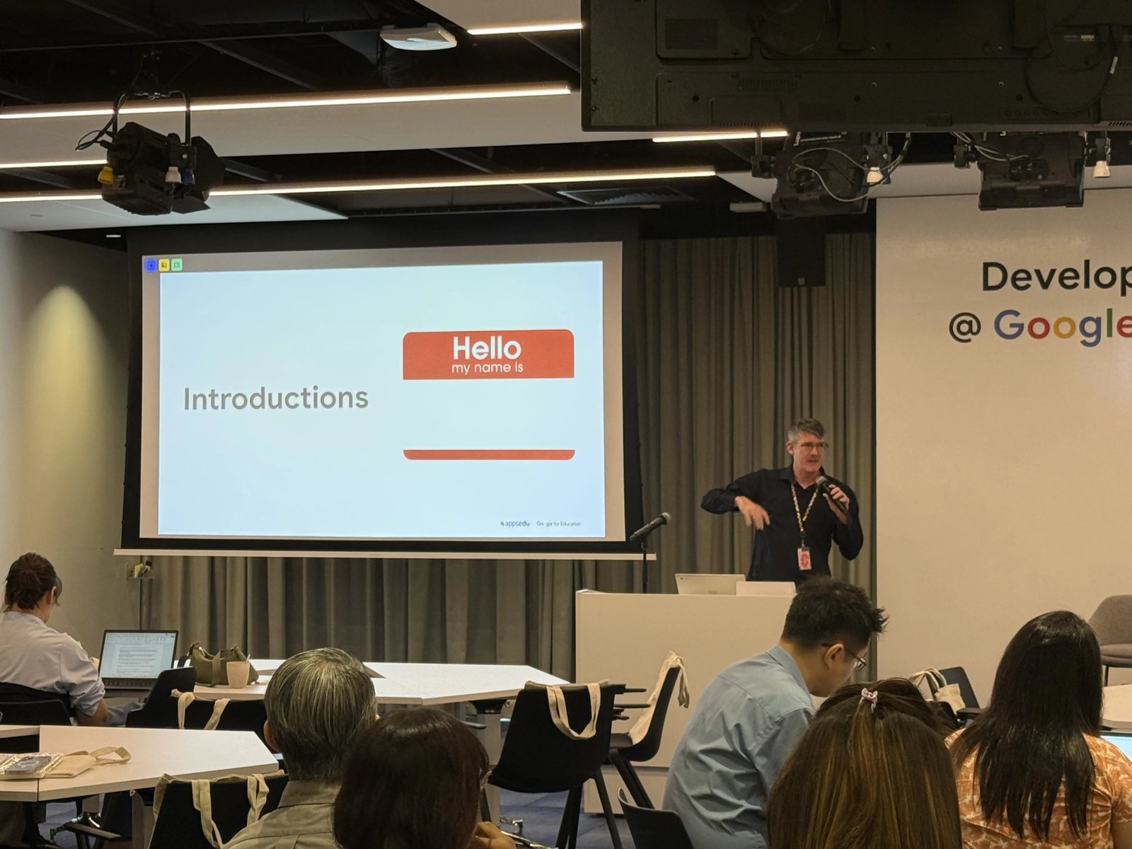 Pedagogical AI workshop at Google Singapore HQ