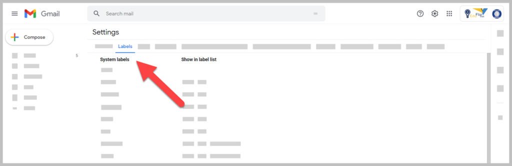 Labels in Gmail