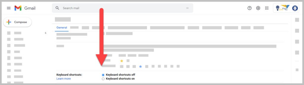 Activate Keyboard shortcuts in Gmail.