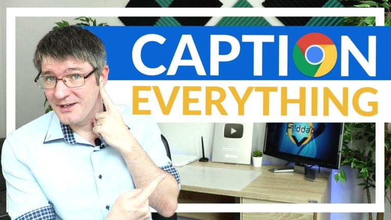 How to get live captions for every website with Chrome