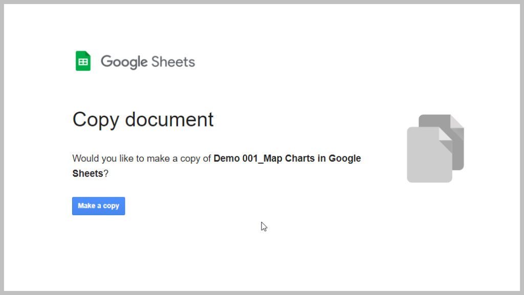 Make a copy link