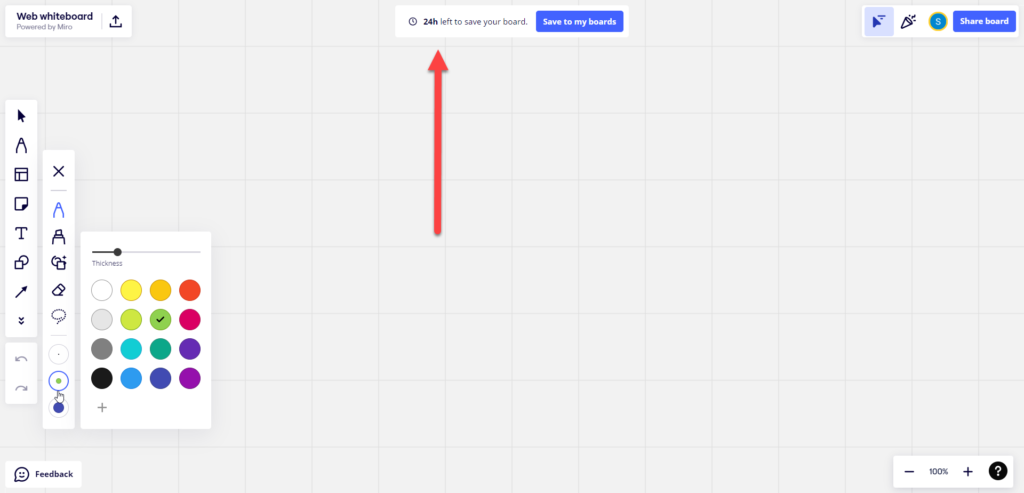 Web Whiteboard by Miro