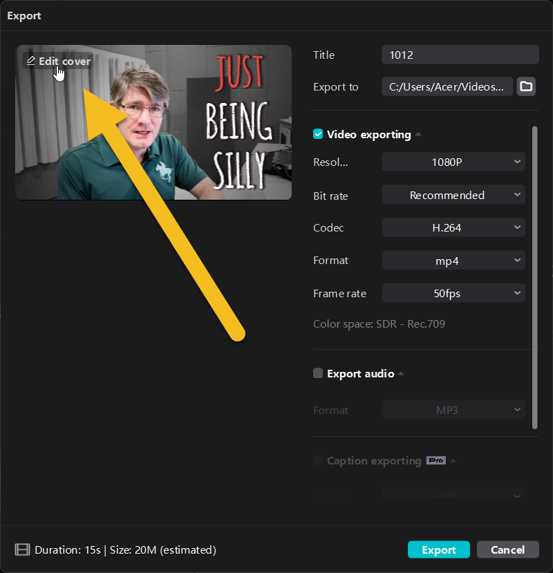 Edit Thumbnails