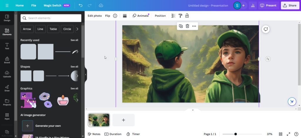 Canva Editing