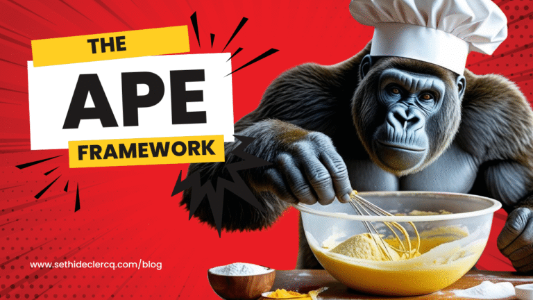 The Great Framework Bake Off: From Plain Sponge to Showstopper with APE