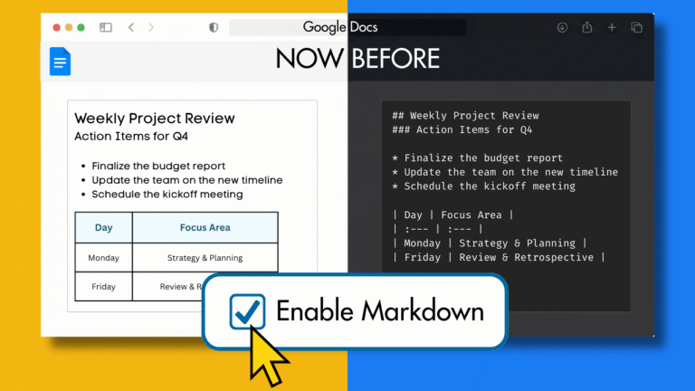 How One Setting Changes the way Google Docs work with LLMs